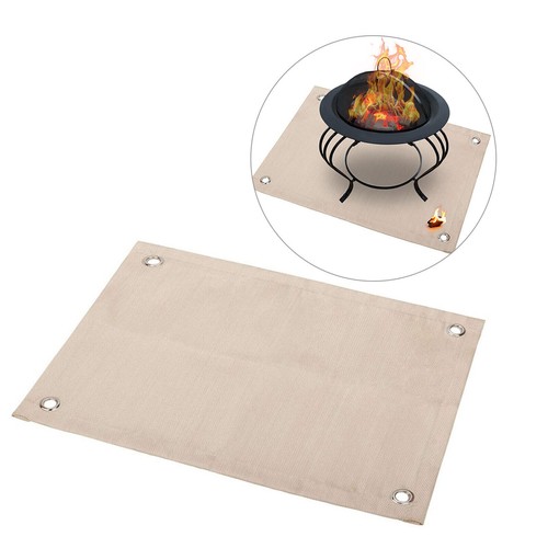 Bbq fireproof mat fire pit - fire,