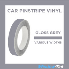 GREY GLOSS Pin Stripe Roll