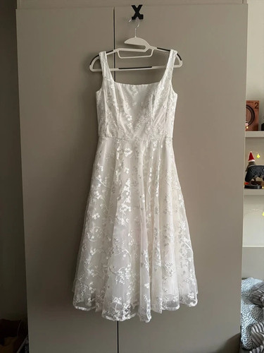 Tea length wedding - , dress
