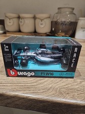 Bburago 1:43 Mercedes F1 W16 – George Russell #63 2025 Formula 1 Diecast Model