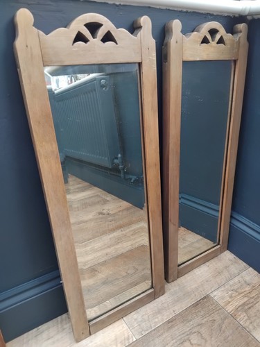 Vintage wooden wall mirrors - vintage,