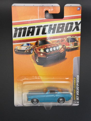 Matchbox 1967 volvo p1800s - matchbox,