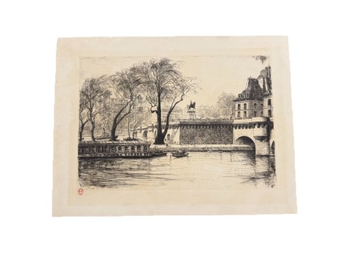 Signed red european paris - in,