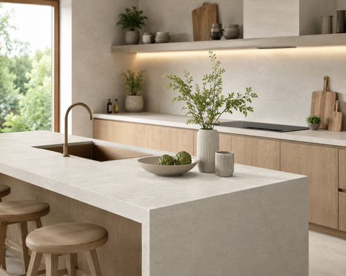 Luxury modern kitchen worktop - luxury,