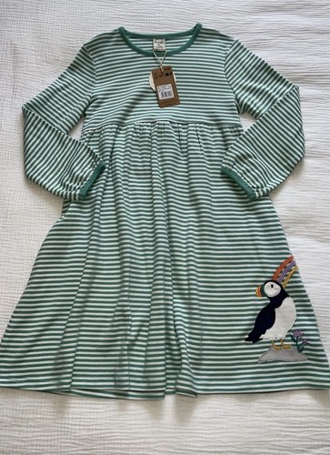 Frugi appliqué puffin - puffin, jersey