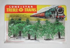 LONE STAR LOCOS Trees 87 Treble O Trains N/000 Gauge Pack of 6 Unopened