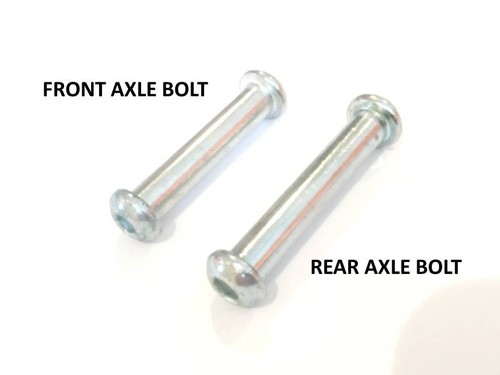 Scooter axle bolt nut to - nut, fit