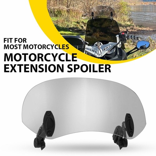 Motorcycle spoiler wind screen - spoiler,