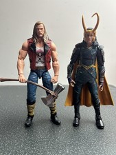 Marvel Legends Thor Ragnorak, Thor & Loki 6” Action Figures 2017 Love & Thunder