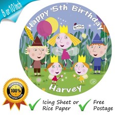  BEN AND HOLLY BIRTHDAY CAKE