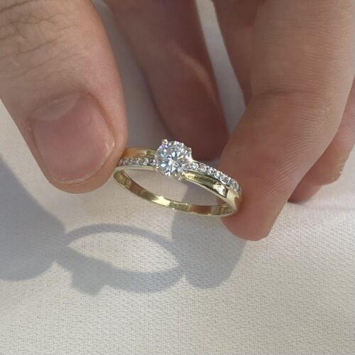 Genuine 9ct yellow gold ladies - genuine,