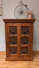 Vintage Linen Cupboard Cabinet