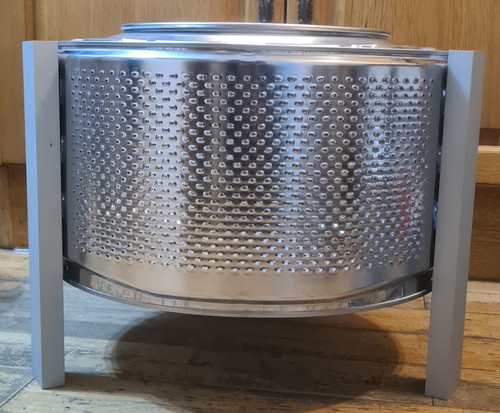 Fire pit washing machine drum - pit,