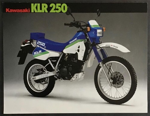 Kawasaki klr 250 - kawasaki, motorcycle