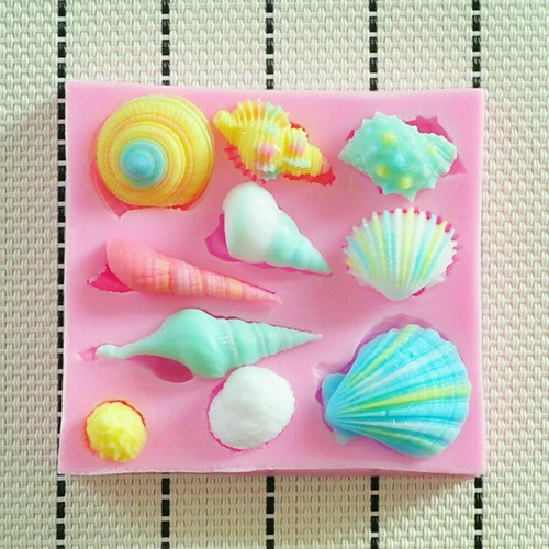 Sea shells conch silicone - sea,