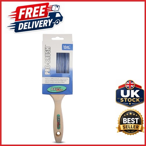 Durable blue paint brush - durable, 3"