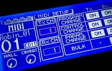 Yamaha 01V Custom Graphic LED Display ! 
