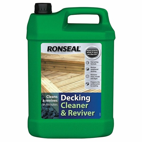 Ronseal decking cleaner - ronseal, &