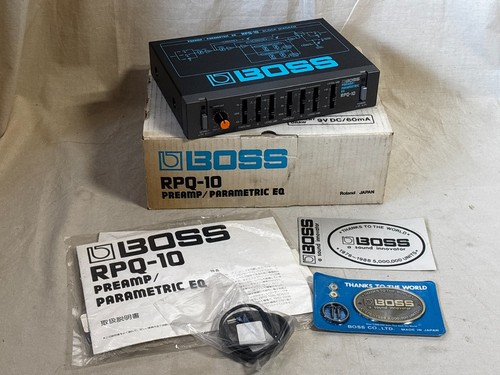 Boss rpq preamp parametric - rpq-10,