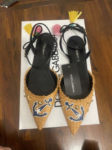 Dolce gabbana shoes raffia - gabbana,