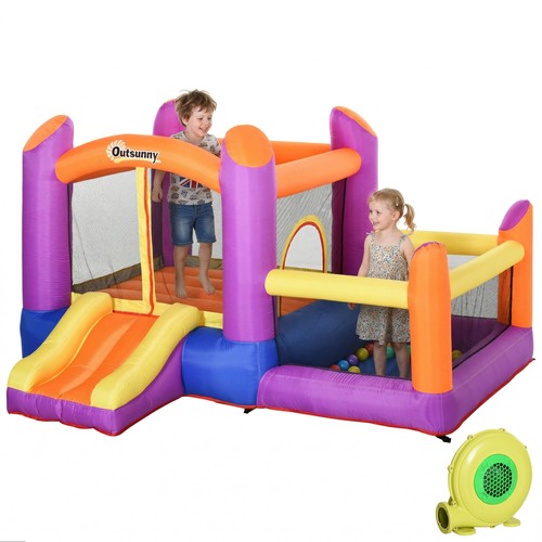 Outsunny bouncy castle with - castle,