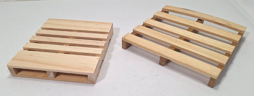 Wooden forklift pallet - (2),