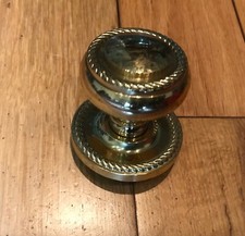 Victorian Brass Centre Door