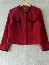 Naf Naf Paris Blazer Red