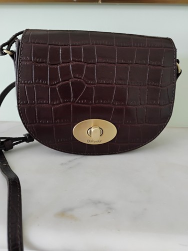 Barbour eilein leather small - leather,
