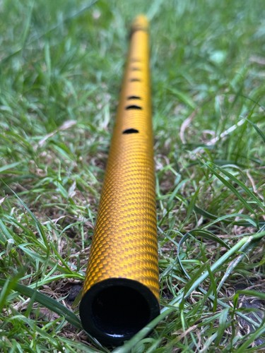 Carbon bansuri low d flute - carbon,