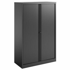 Bisley Black 1.6m Tambour