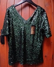 Biba Emerald Green Shimmer