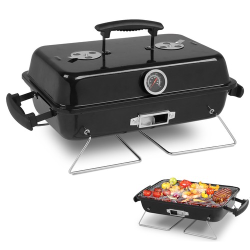 Portable charcoal grill - charcoal,