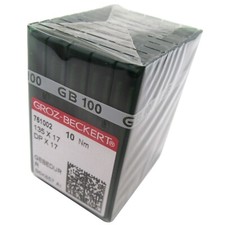100 GROZ-BECKERT GEBEDUR 135X17 DPX17 TITANIUM SEWING MACHINE NEEDLES