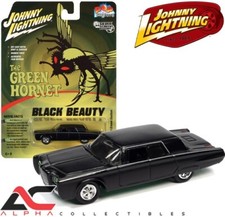 JOHNNY LIGHTNING 1:64 JLSP237 1966 CHRYSLER IMPERIAL BLACK BEAUTY (GREEN HORNET)