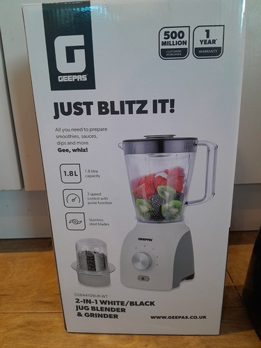 Geepas blender 1 - 2-in-1,
