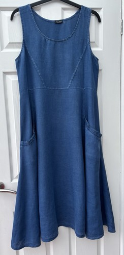 Ladies luca vanucci denim blue - luca,