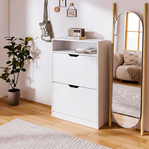 Drawer shoe cabinet - cabinet, with