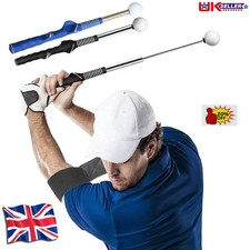 Retractable Golf Swing Training Aid Golf Grip Trainer Indoor Warm-up Practice