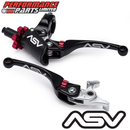Asv black levers short - black,