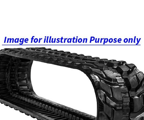 Rubber tracks for diggers