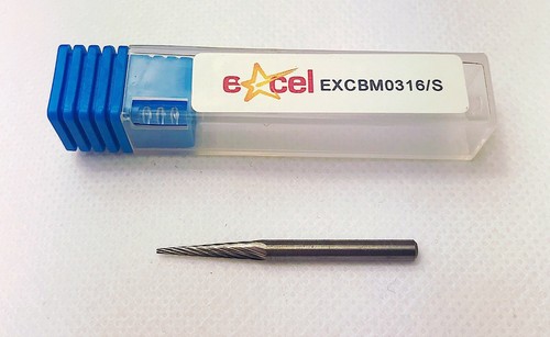 Carbide burr 3mm - burr, pointed