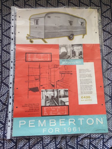 Vintage original 1961 - 1961, fold