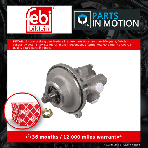 Power steering pump - steering,