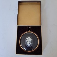 Vintage Basket of Flowers in Cameo from the miniature world of Peter Bates