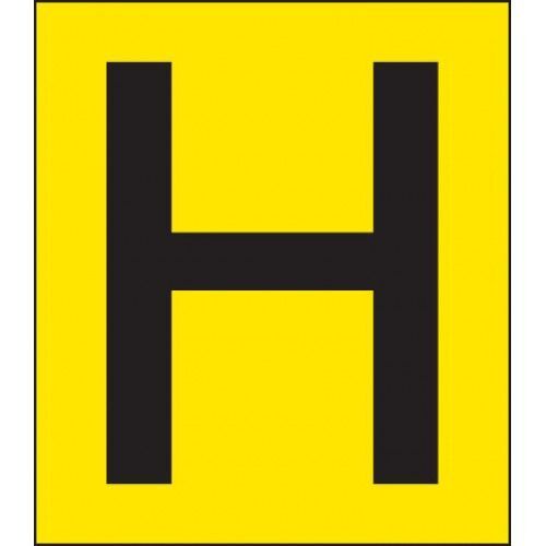 Fire hydrant sign - hydrant, h