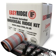 Dry ridge Roof Kit for Concrete, slate & Clay Tile System 10 Mtr Universal EASY