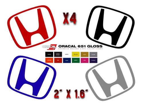 Logo sticker wheel center - (4),