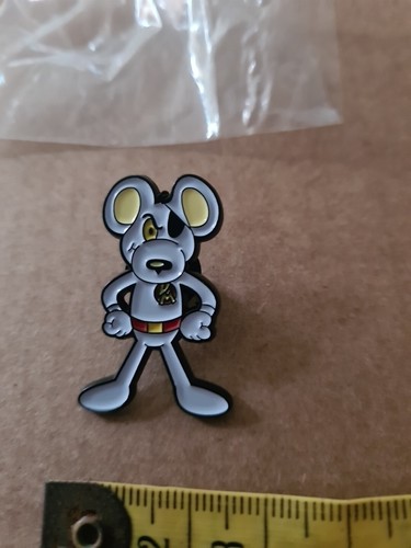 Dangermouse metal enamel - metal,