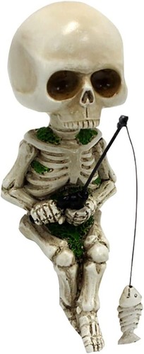 Garden skeletons statue - skeletons,